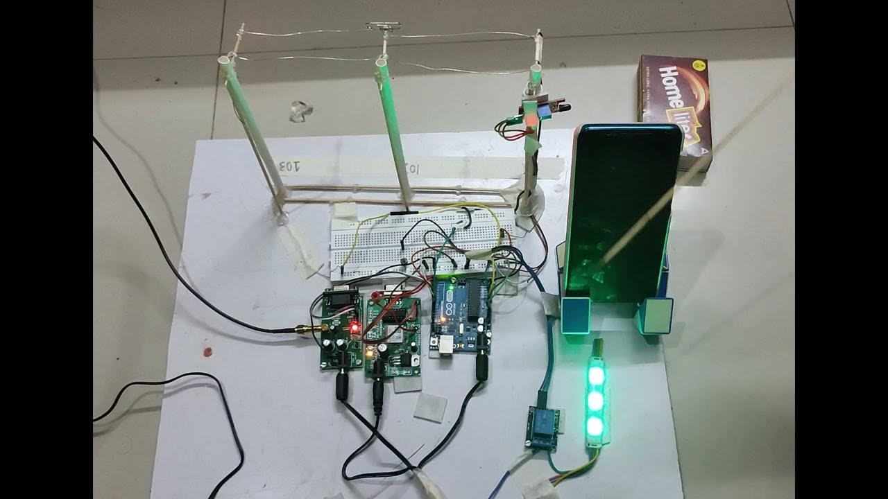 Monitoring and Fault Detection in Power Transmission lines using GSM