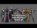 SWTOR: Rating Each Spec for PvP