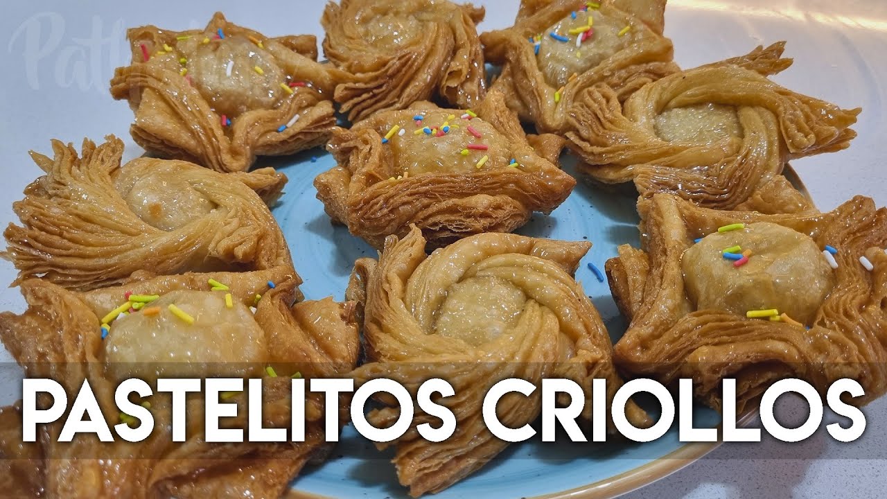 PASTELITOS CRIOLLOS??|COMO HACER PASTELITOS HOJALDRADOS PASO A PASO!!! -  YouTube