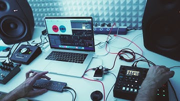 OP-Z Beats x Guitar Loops / Chill Nighttime Jam / Digitone as Reverb