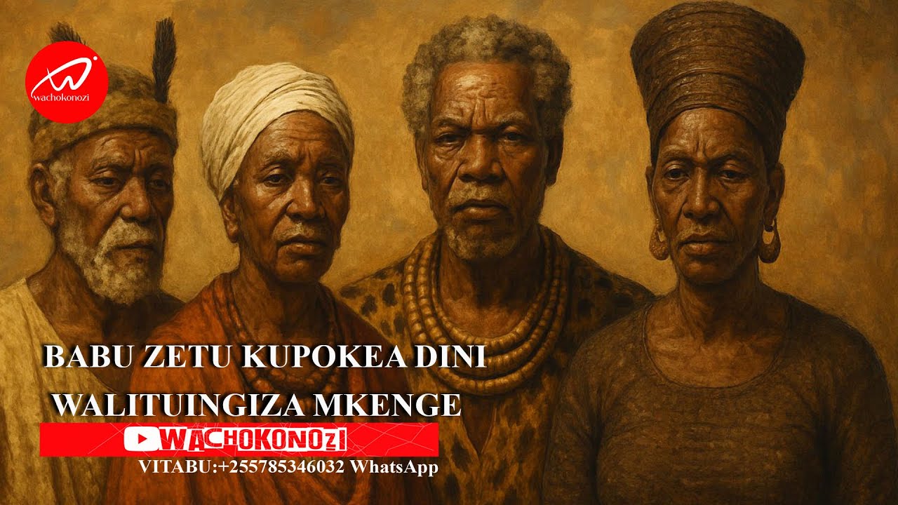 BABU ZETU KUPOKEA DINI WALITUINGIZA MKENGE