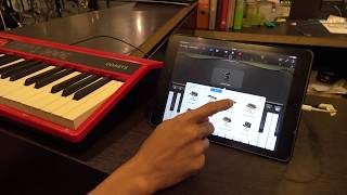สาธิตการเชื่อมต่อ คีย์บอร์ด Roland รุ่น Go Keys กับ iPad เพื่อใช้งานเป็น Key controller