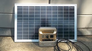 Product Review: ALTIZURE Portable Solar Power Generator - AC and DC Output