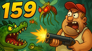 Swamp Attack 2 Level 159 Gameplay Walkthrough