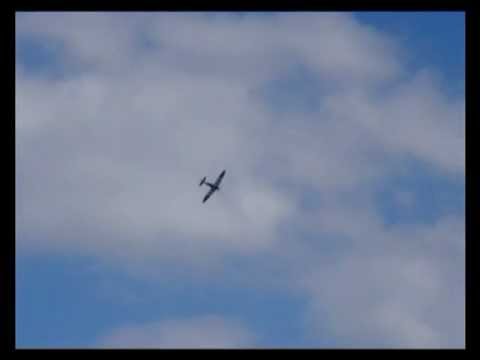 Spitfire - Air display at Muswell Manor.