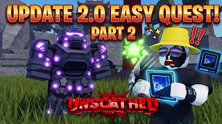 How to Complete The Hyperglitch Quest in Unscathed PART 2 + NEW CODE #roblox #unscathed #robloxgames screenshot 3