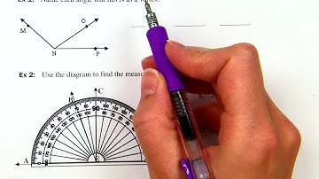 1 4 Measure and Classify Angles