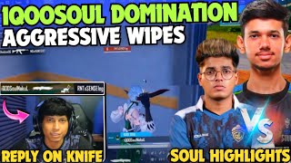 iQOOSouL Aggressive Domination 😳 SouL NAKUL Zinda Knife 🔥 Sensei React ✅ SOUL vs GODL 😱 Team SouL 🚀