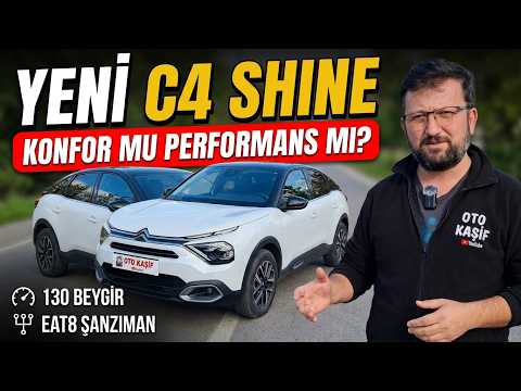 “2024 Citroën C4 1.2 PureTech Shine – Yeni Nesil Konfor ve Performans!”