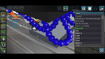 cnc vmc simulator aap milling cutter program.