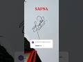 STYLIST SIGNATURE SAPNA #signature #goviral #3dletters #handwriting