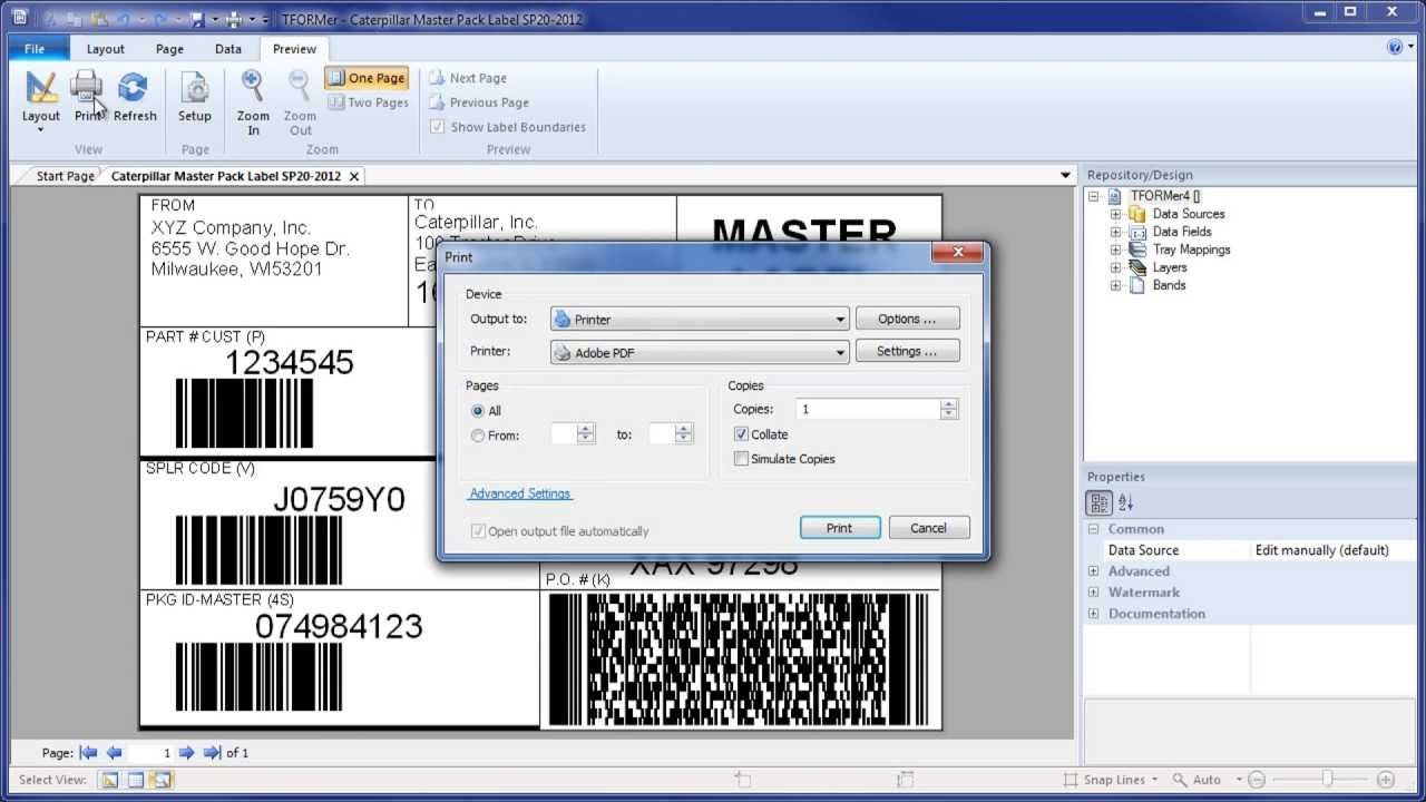 Barcode Label Printing Software For Mac