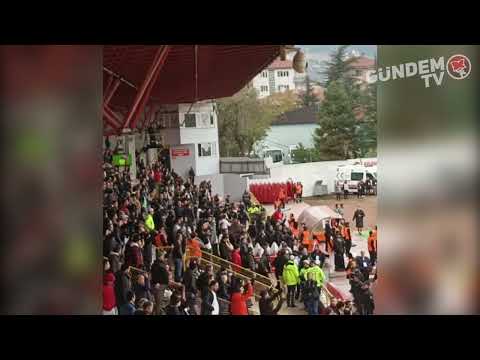 Sakaryaspor Taraftarlarından Bolu Atatürk Stadı'nda Şok Vandalizm! | Trendyol 1. Lig'de Olaylar