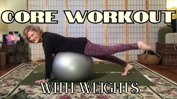 The BEST Stability Ball Exercises for TONING Your Core! Beginner
