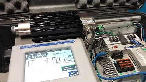 Rod-style motor demo by LinMot