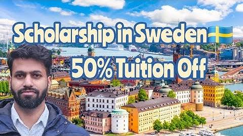Study in Sweden?🇸🇪 ||Scholarship 50% Tution Off||Karlstad University 2026 Apply Fast|| @PRPathways 