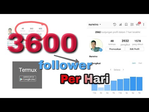 Menambang Follower Instagram 100% Work dengan HP Android - Tutorial Termux | KOJAWA TUTORIAL