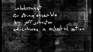 unbeknownst by jeff johnston