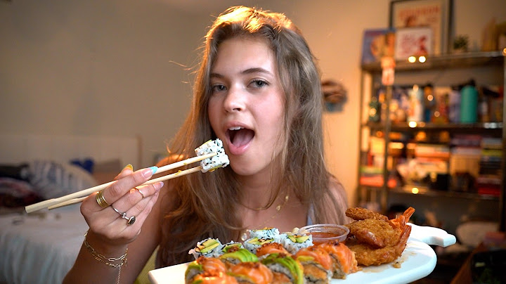 ASMR | Sushi Mukbang ✨ Eat Lunch w/ Me!