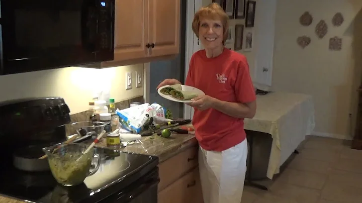 Avocado White Bean Salad Wraps, WFPB, Vegan, Louis...