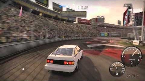 NFS Shift - Initial D - Drift Training