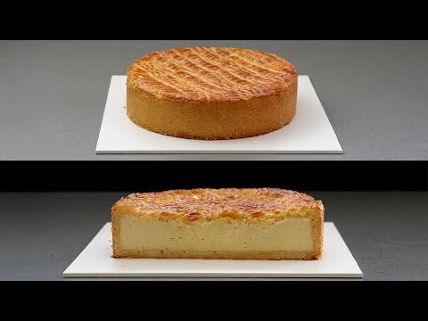 Gâteau Basque con Crema de Vainilla - Basque Cake with vanilla cream