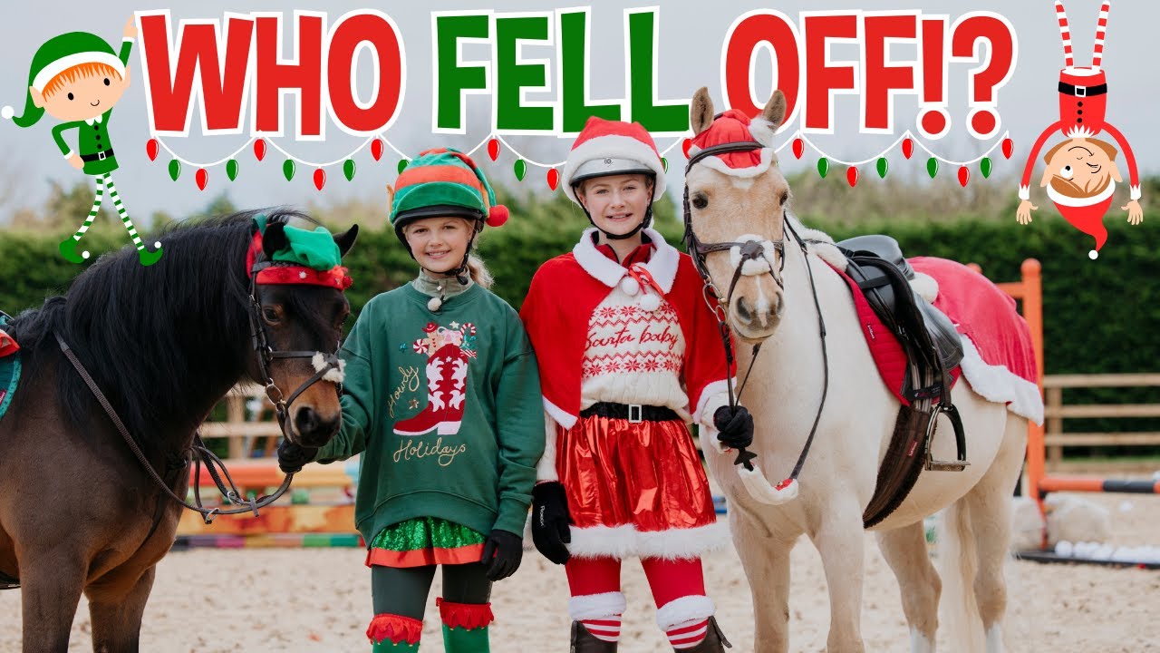 КТО УПАЛ!? Я ДЕЛАЮ ОЧЕНЬ-ОЧЕНЬ ЖУТКИЕ РОЖДЕСТВЕНСКИЕ ПРЫЖКИ!