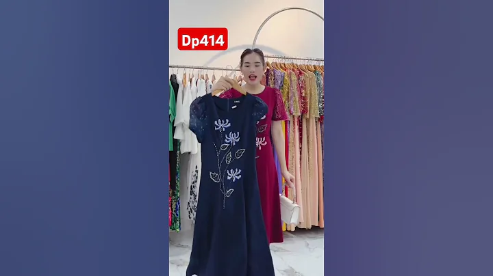 Mã DP414 - gọi ngay 0904,302,709 - Mẫu Váy Dành Cho Các Chị Trung Niên U40, U50, U60