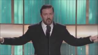 Ricky Gervais at the Golden Globes (201012)