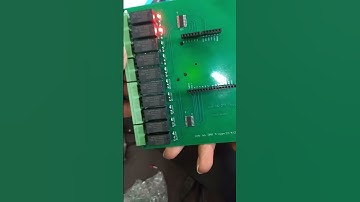 RELAY PCB WITH ARDUINO   #arduinoproject #arduino #electronic