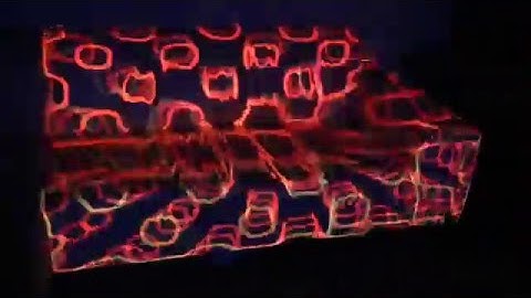 Projection mapping on a couch