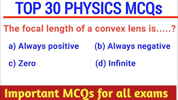 Top 30 physics Mcqs | Physics important Mcqs | quick revision of Physics Mcqs