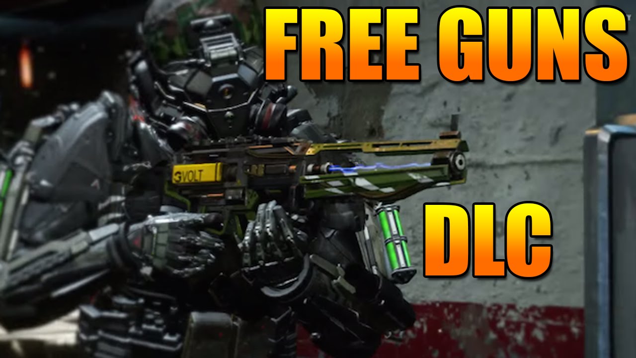 FREE DLC GUNS & VARIANTS IN CALL OF DUTY AW! (Free Cod Dlc Weapons