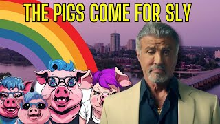 Cancel Pigs DESPERATE to TAKE DOWN Sylvester Stallone and Anti-Woke series Tulsa King?!
