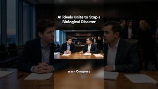 AI Rivals Unite to Stop a Biological Disaster #Shorts #ArtificialIntelligence