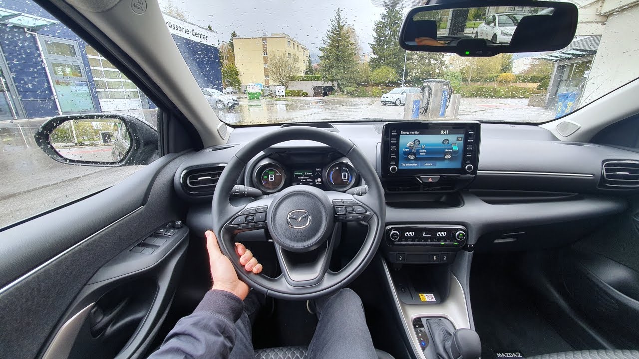 New Mazda 2 Hybrid 2023 Test Drive POV