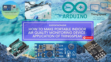 DIY portable Indoor Air Quality Arduino ESP8266 ESP01 AHT10 Temperature Humidity #thingspeak #iaq