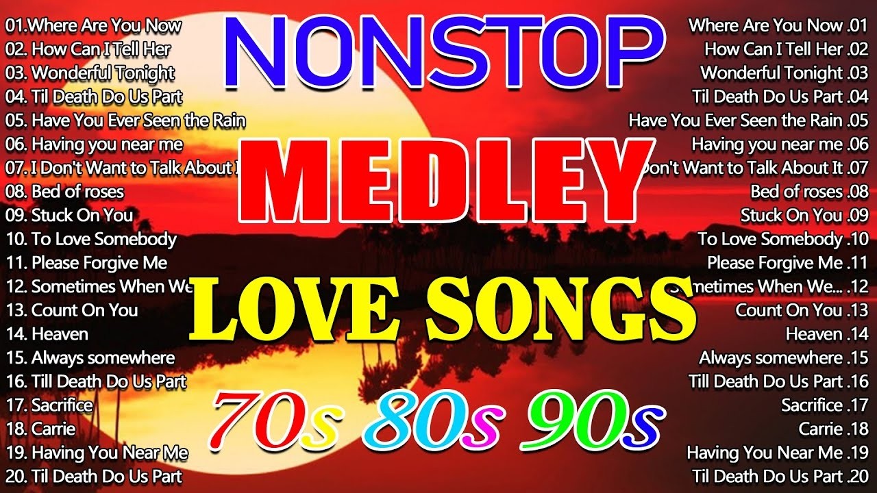 Nonstop Medley Slow Rock Love Songs || Greatest Hits Slow Rock || Luamang Tugtugin Ballad #1