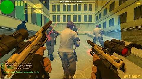 Counter-Strike: Zombie Escape Mod - ze_Black_Train_v1 [ NEW MAP ]