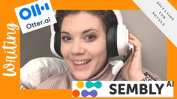 Dictating your Novel // Transcription Apps