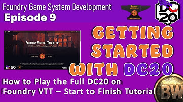 2025 Hoe de DC20 Premium Module in Foundry VTT te gebruiken