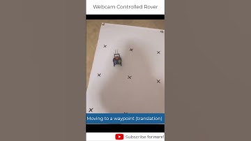 Webcam Controlled Rover