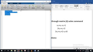 Solving polynomial equations in MATLAB | URDU