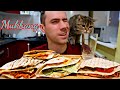 СЕМЕЙНЫЙ МУКБАНГ КЛАБ СЭНДВИЧИ В ЛАВАШЕ/ ЛУЧШИЕ РЕЦЕПТЫ ТИКТОКА/ MUKBANG SANDWICHES/ eating show /먹방