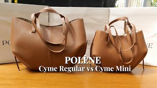 Quick Size Comparison | Polene Cyme Regular vs Cyme Mini