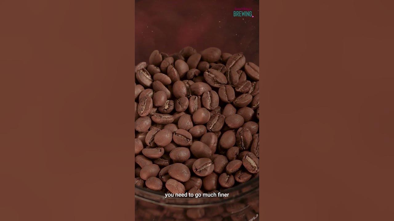 Why is your Espresso shot coming out too watery from your 