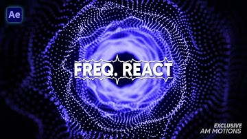 Trapcode Mir Audio Visualization with Frequency Reactor - After Effects