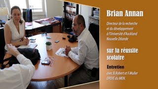 Réussite scolaire en Nouvelle Zélande - Brian Annan -