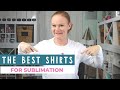 Sublimation Shirts: The Best Polyester Count to Use