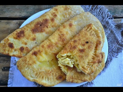 Видео рецепт Чебуреки с сыром
